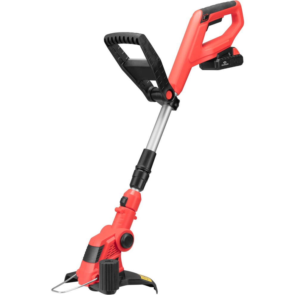 Dirty Pro Tools Cordless Grass Strimmer With 20V Lithium-Ion Battery, Fast Charger, Electric ,Dpt