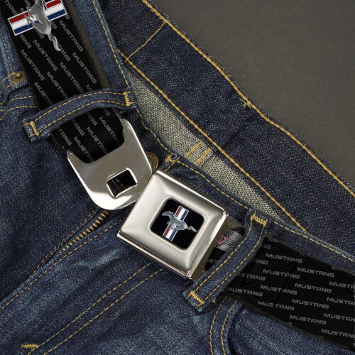 Buckle-Down Seatbelt Belt Mustang XL 1