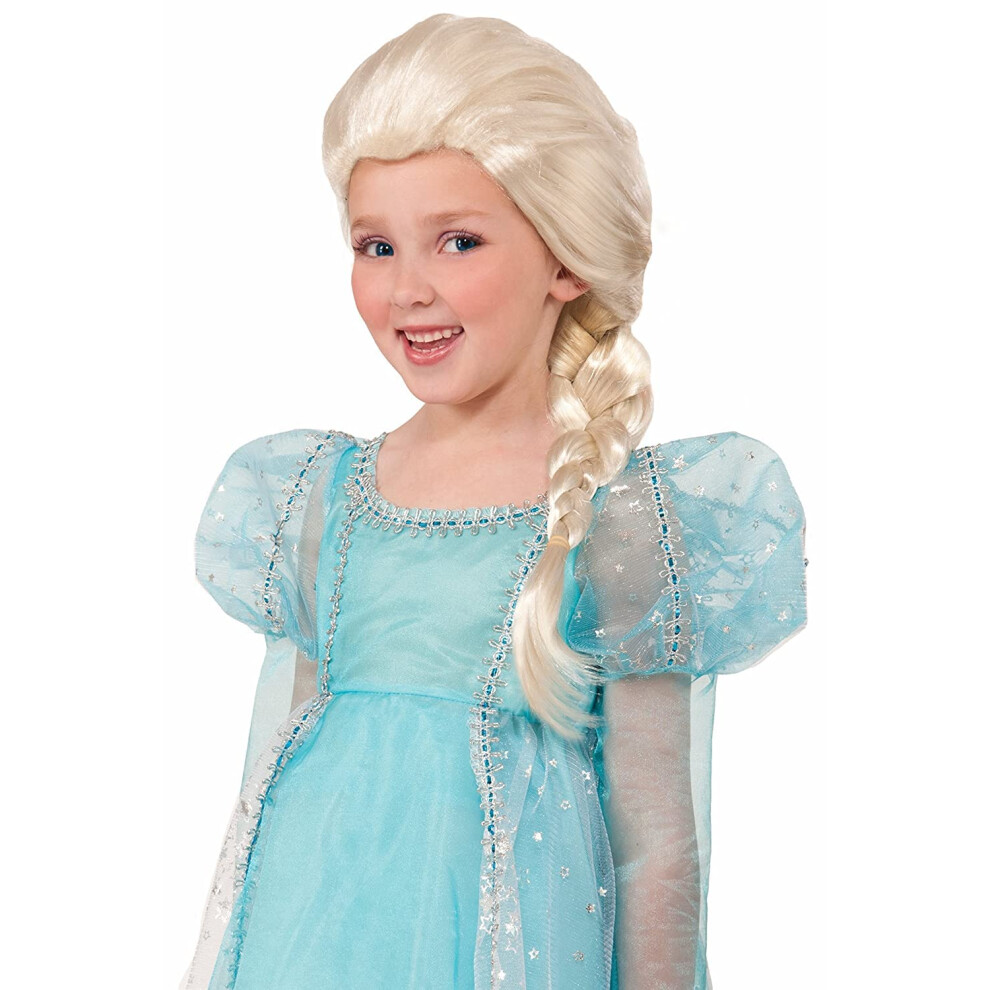 Forum Novelties girls Blonde Princess Costume Wig  Blonde  One Size US