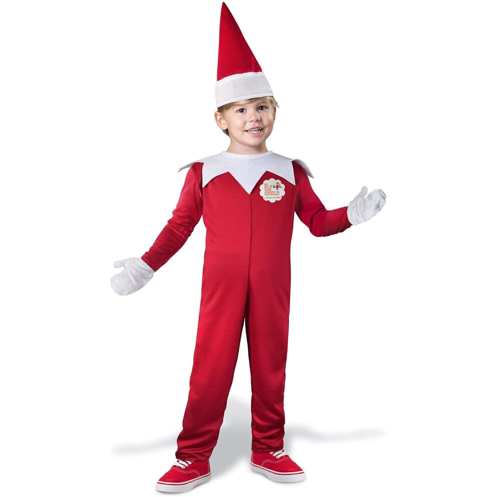 Photos - Fancy Dress Fun World The Elf on The Shelf Toddler Elf Costume Red Size 3T