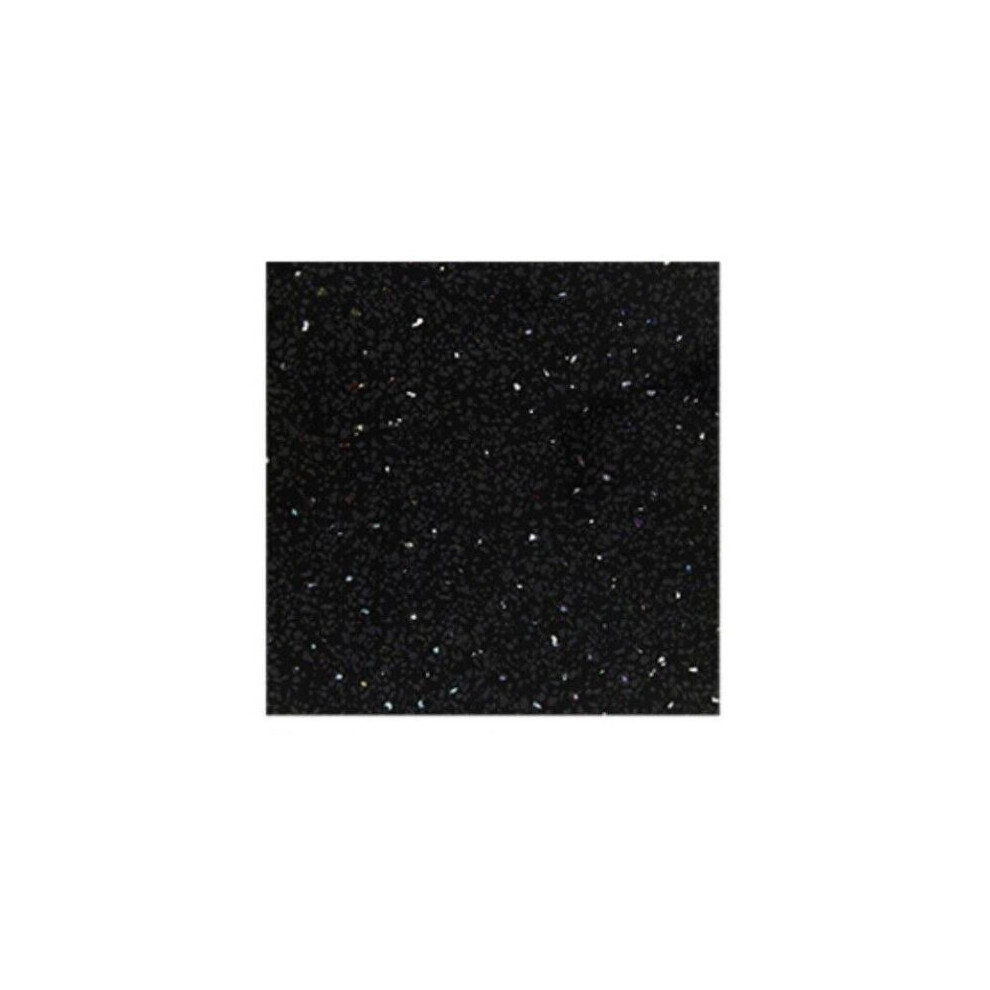 (Black Sparkle (12 pack)) 12 White Black Grey Sparkle & Marble Shower Wall Panels PVC Bathroom Cladding stock for delivery 14th November