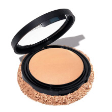 LAURA GELLER NEW YORK Baked Double Take Powder Foundation     Medium     aufbaubare mittlere bis vollst   ndige Deckkraft     mattes Finish