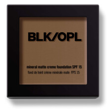 BLK/OPL Mineral Matte Crme Powder Foundation SPF 15 Au Chocolat - enriched with aloe and Vitamins C & E cruelty-free