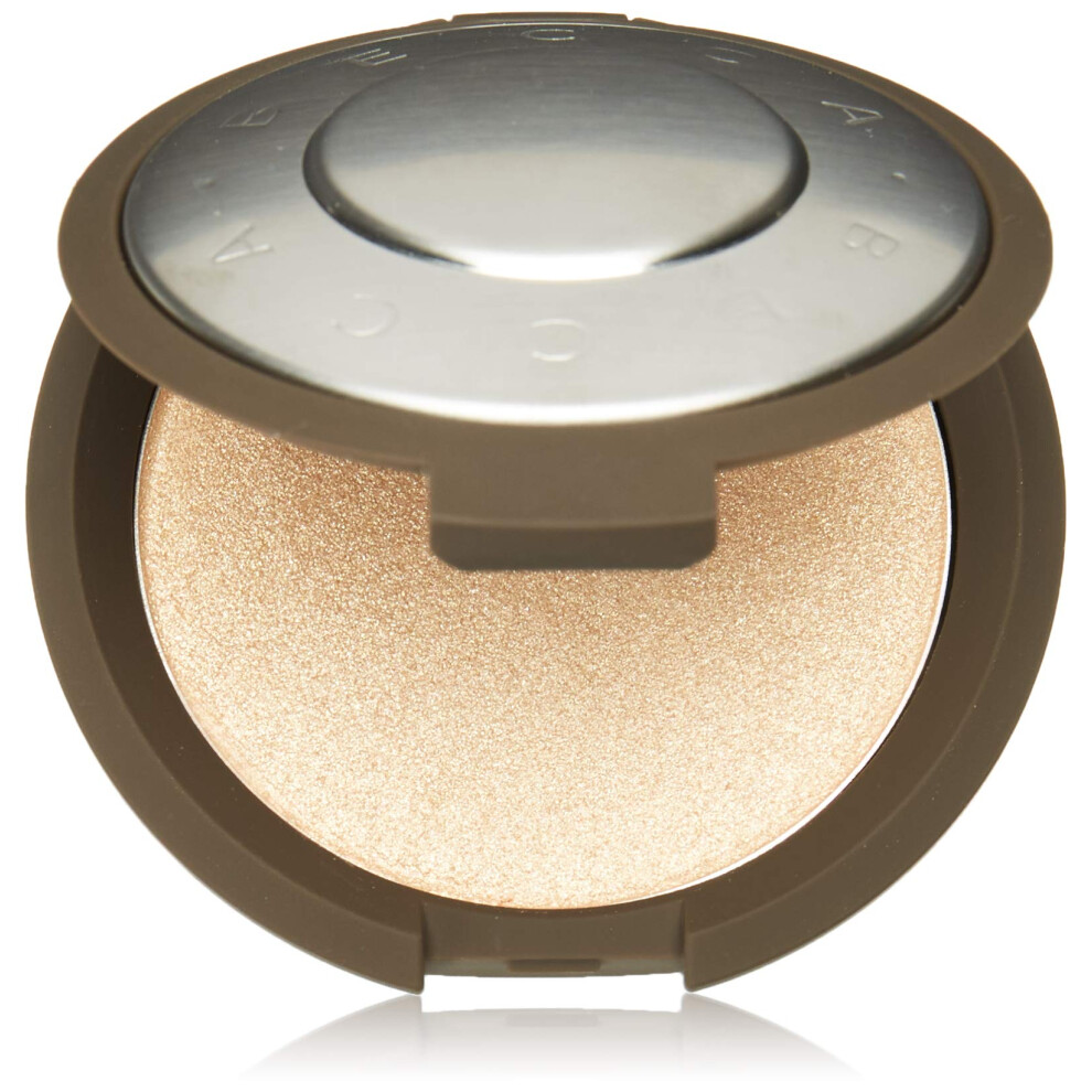 Becca Shimmering Skin Perfector Pressed Highlighter  Prosecco Pop  0.28 Ounce