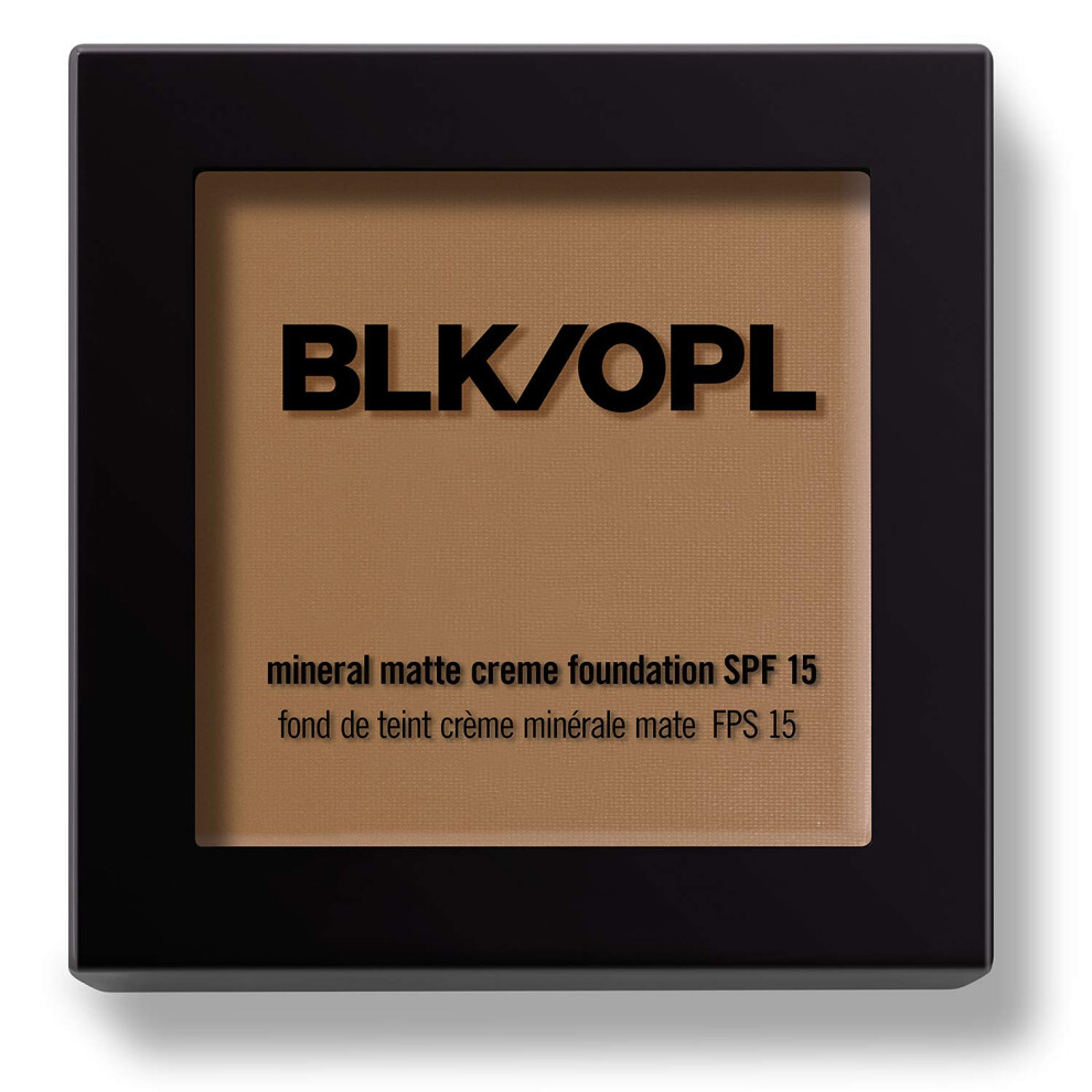 BLK/OPL Mineral Matte Crme Powder Foundation SPF 15  Heavenly Honey - enriched with aloe and Vitamins C & E  cruelty-free