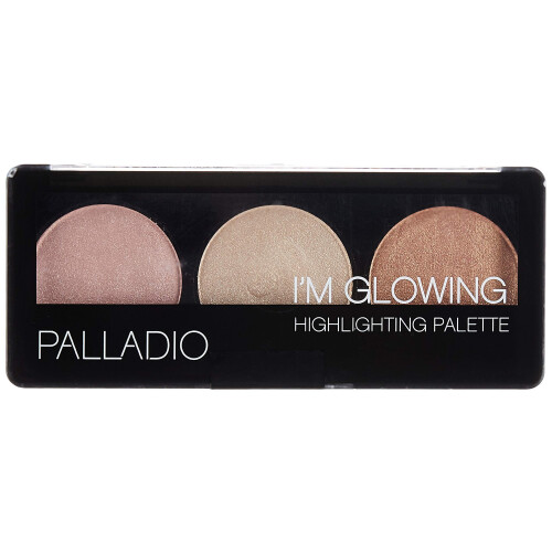 Palladio I'm Glowing Παλέτα Ακτινοβολίας, Σετ Σκονών Βronzer, Υψηλής Χρωματικής Ικανότητας 2