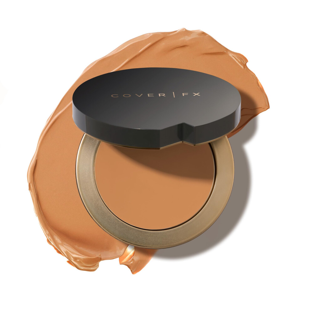 COVER FX Total Cover Cream Foundation - Shade T2 - Buildable Coverage - Natural Finish - Oil-Free - Sweat-Proof