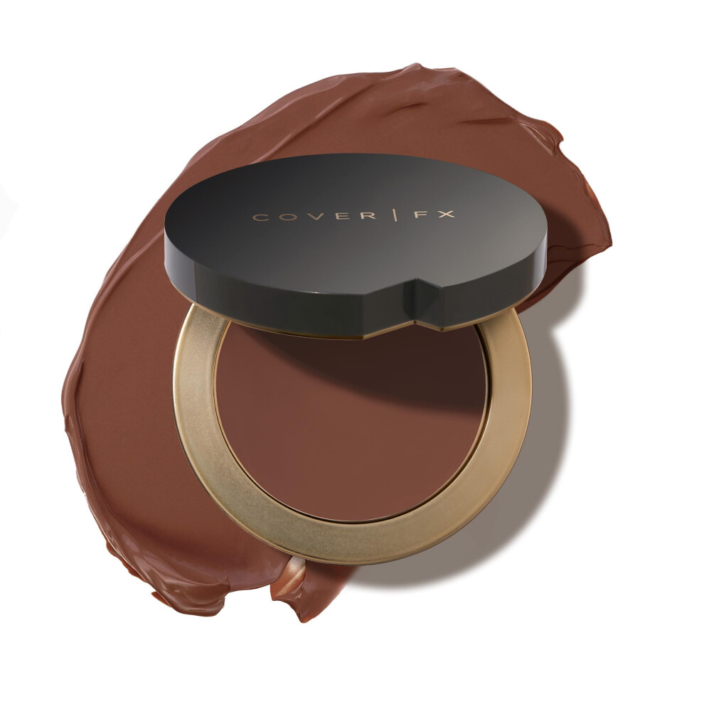 COVER FX Total Cover Cream Foundation - Shade R2 - Buildable Coverage - Natural Finish - Oil-Free - Sweat-Proof