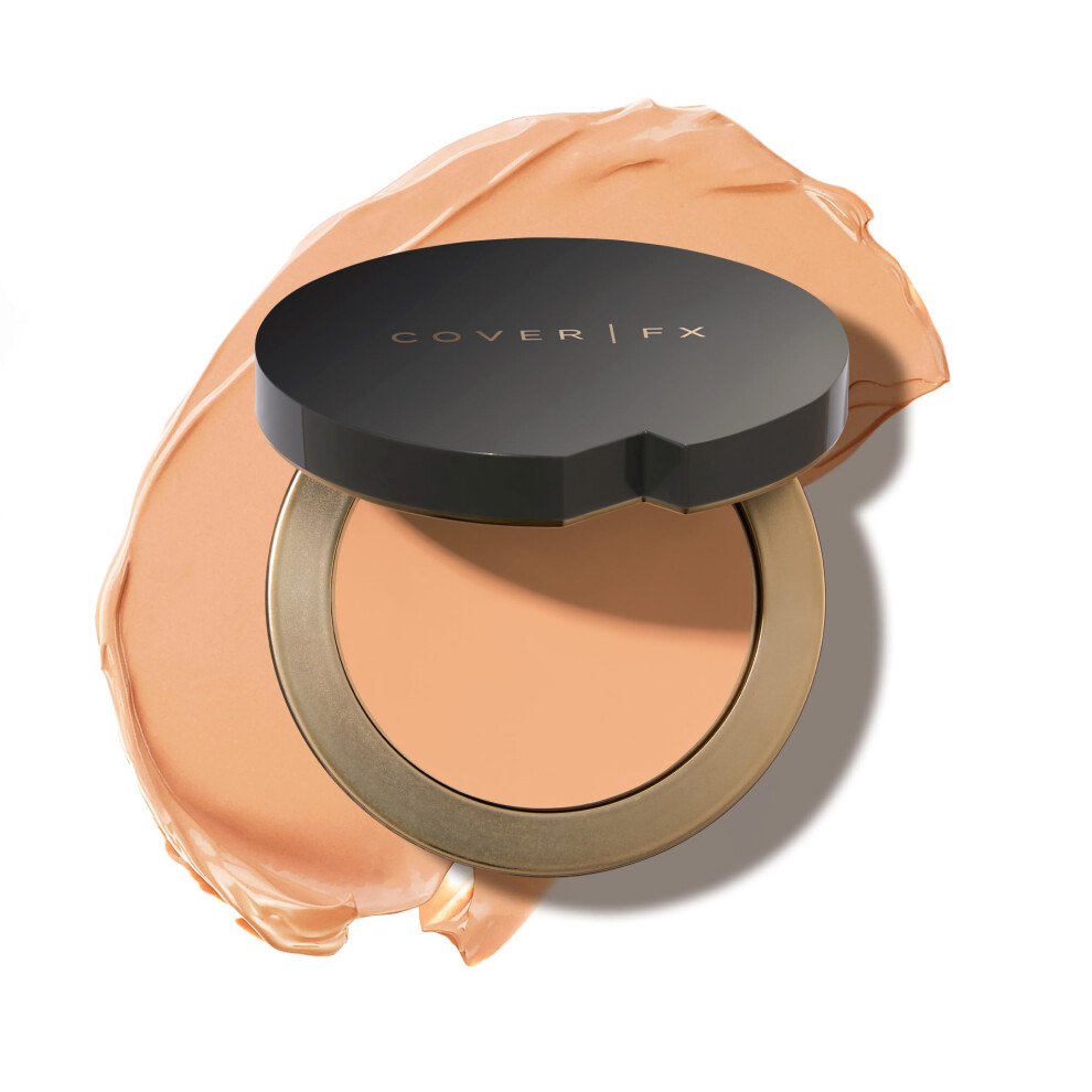 COVER FX Total Cover Cream Foundation - Shade L3 - Buildable Coverage - Natural Finish - Oil-Free - Sweat-Proof