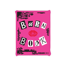 Silver Buffalo Mean Girls Burn Book Regina George Karen Smith Gretchen Wieners and Cady Heron 45"" x 60"" Fleece Throw Blanket