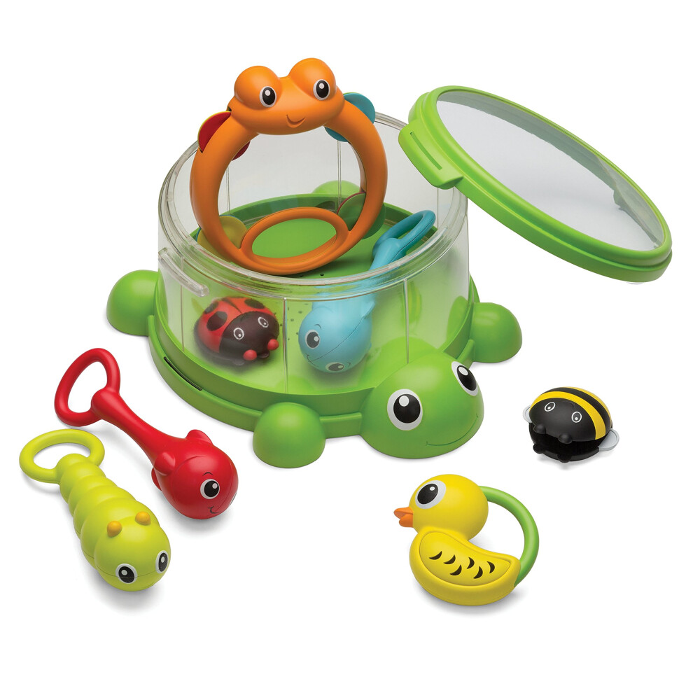 Infantino Turtle Cover Band 8-Piece Percussion Set