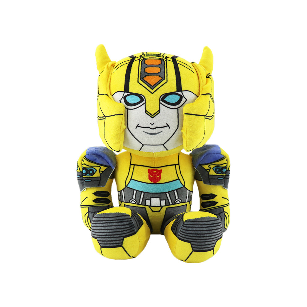 (Bumblebee, 28 cm) Transformers Plush Toy Bumblebee Megatron Soundwave Optimus Prime Stuffed Doll