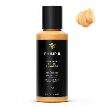 PHILIP B. Forever Shine mit Megabounce Shampoo 2 oz     Volumengebendes Reinigungsmittel mit Noten von reinem Oud macht das Haar glatt und gl   nzend