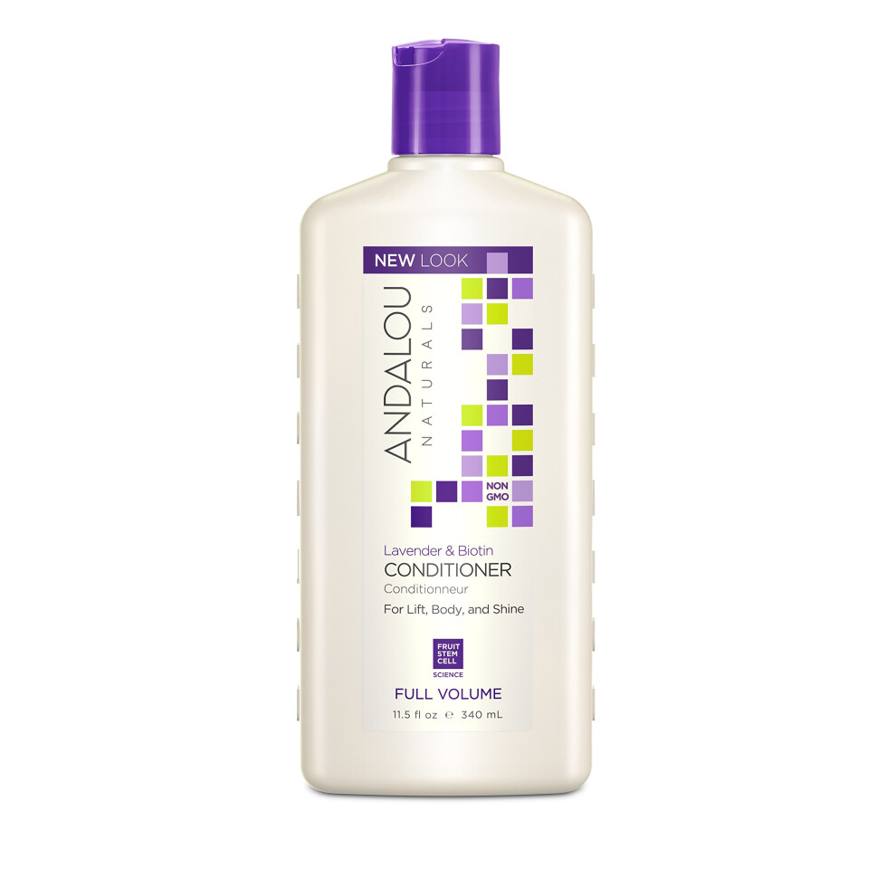 Andalou Naturals Lavender And Biotin Full Volume Conditioner 11.5 Ounce
