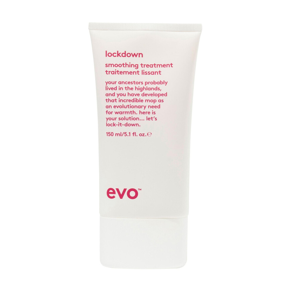 EVO Lockdown Smoothing Treatment - Leave-In Hair Treatment - Protects Color-Treated Hair and Reduces Frizz - 150ml / 5.1fl.oz