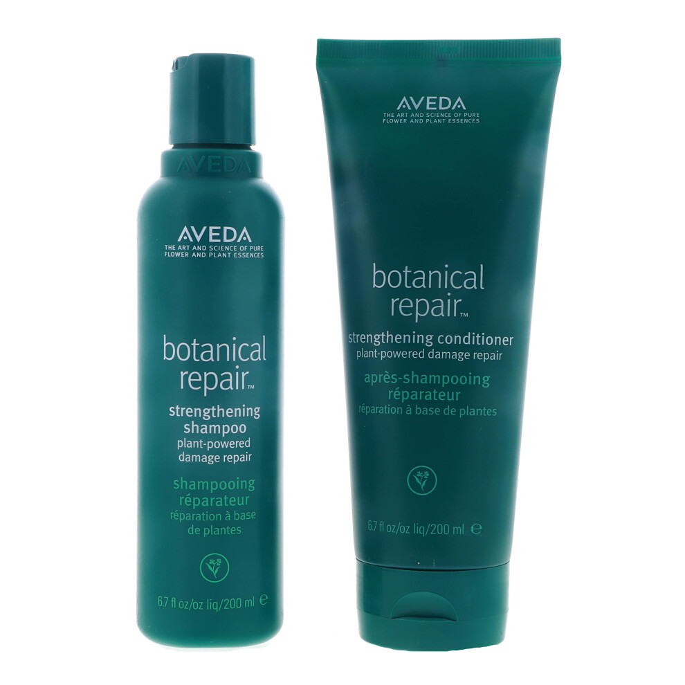 Aveda Botanical Repair Strengthening Shampoo and Conditioner 6.7oz Duo Plant Powered Damage Repair