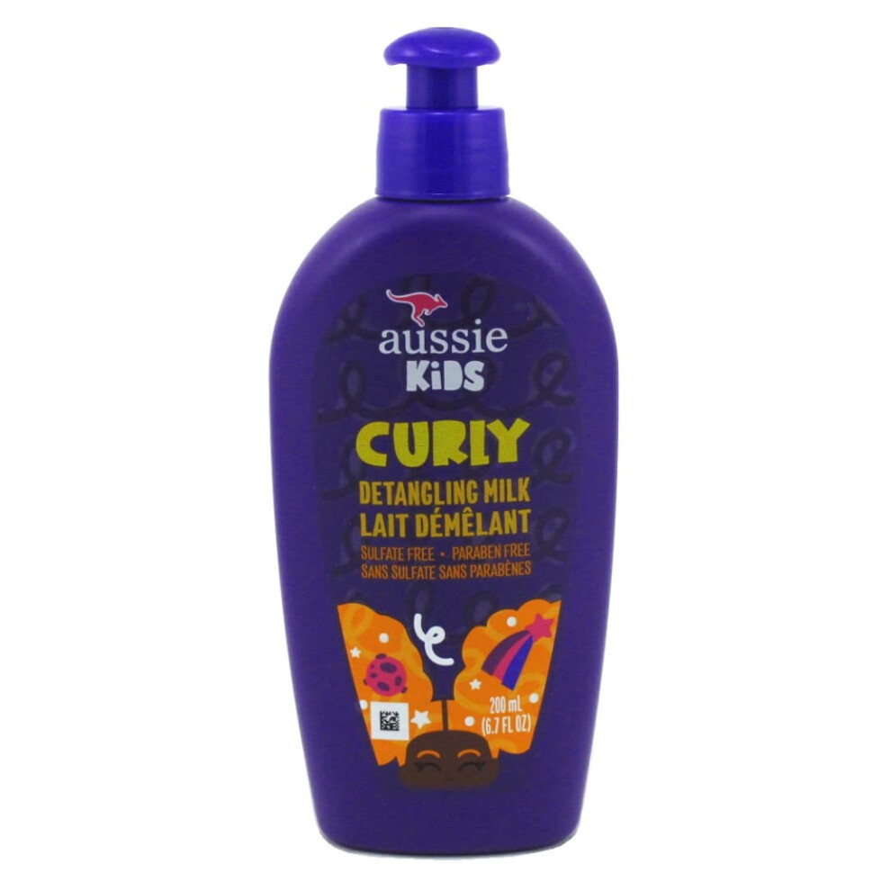 Aussie Kids Curly Detangling Milk 6.7 Ounce (200ml)