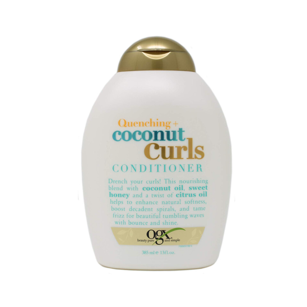 Ogx Conditioner Coconut Curls 13 Ounce (384ml) (2 Pack)  13 Fl Oz (Pack of 2)