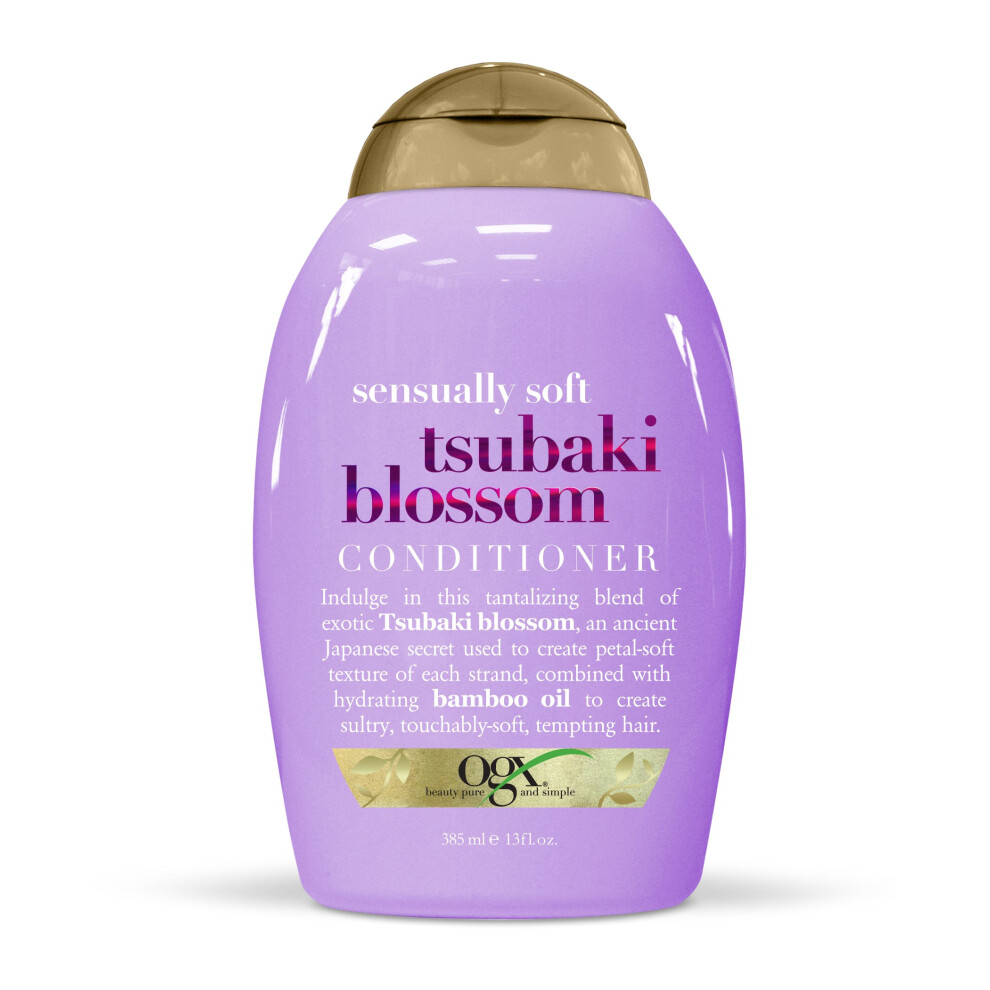 Organix Sensually Soft Plus Conditioner  Tsubaki Blossom  13 Fluid Ounce