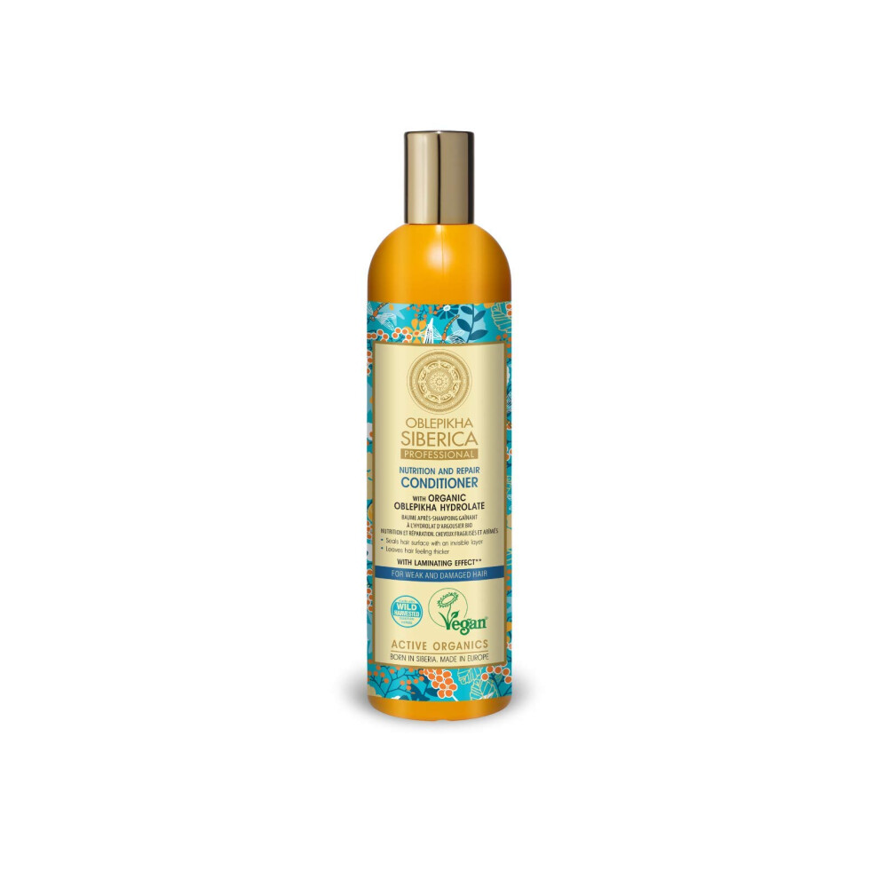 Natura Siberica Oblepikha Hair Conditioner For Weak And Damaged Hair 400Ml