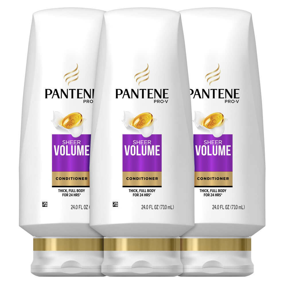 Pantene Pro-V Sheer Volume Conditioner 24.0oz (Pack of 3)