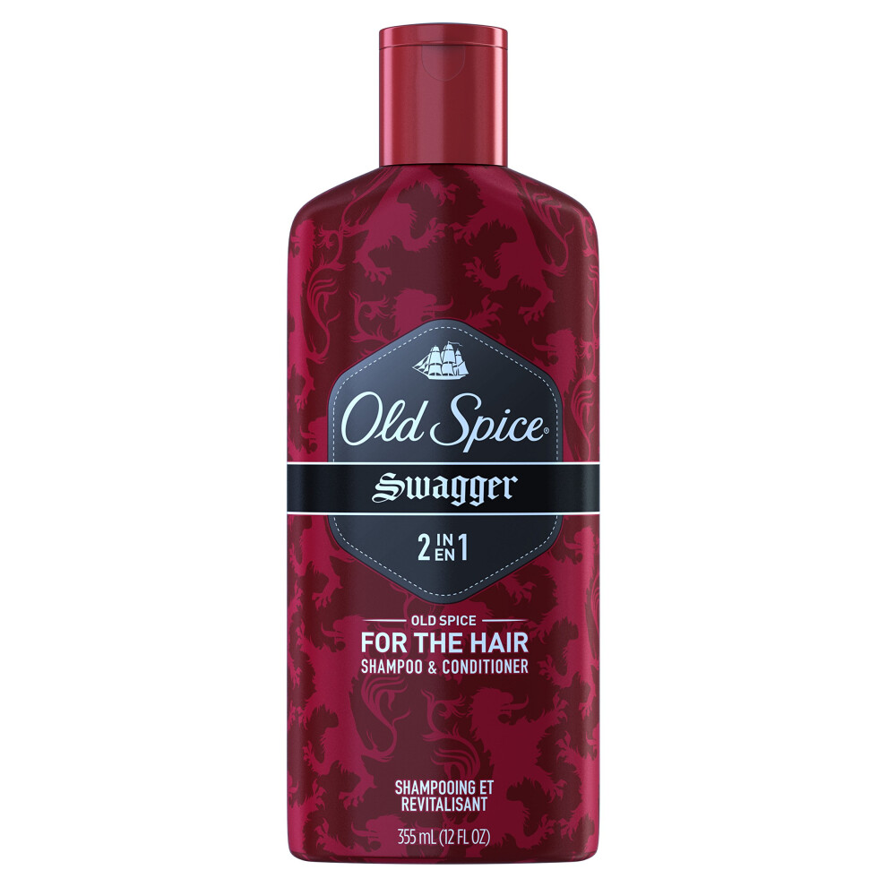 Old Spice 2in1 Men's Shampoo and Conditioner  Swagger  12 Fl Oz