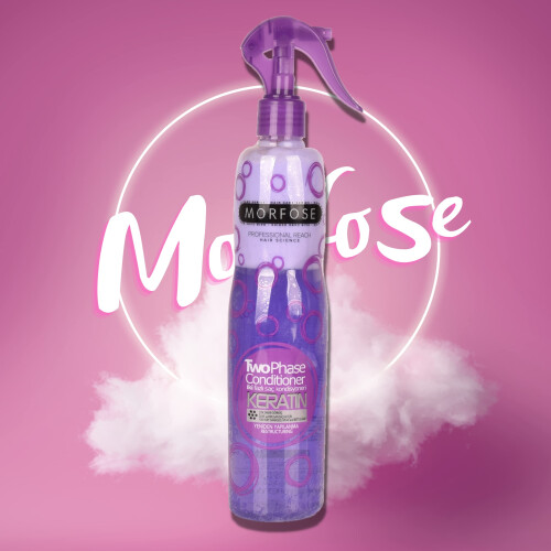MORFOSE KERATIN Zwei-Phasen-Haarspülung - 400 ml 1