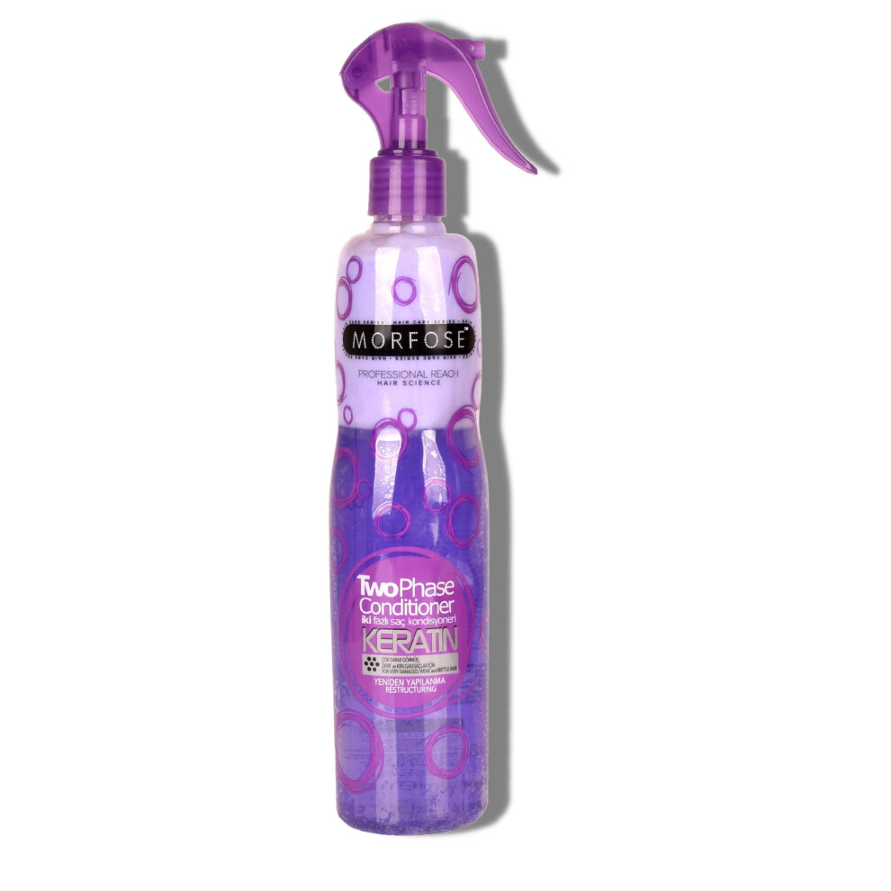Morfose Professional Keratin Leave-In Conditioner Heat Protectant For Hair Heat Spray Protection For Hair Detangler Spray Protector Term