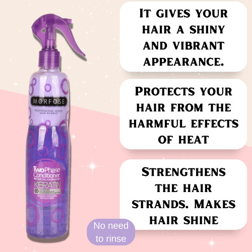 MORFOSE KERATIN Zwei-Phasen-Haarspülung - 400 ml 2