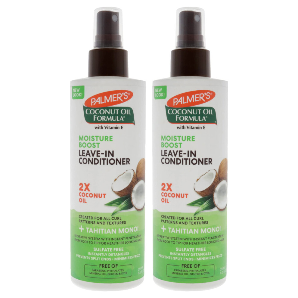 Palmers Coconut Oil Leave-In Conditioner Conditioner Unisex 8.5 oz Pack of 2