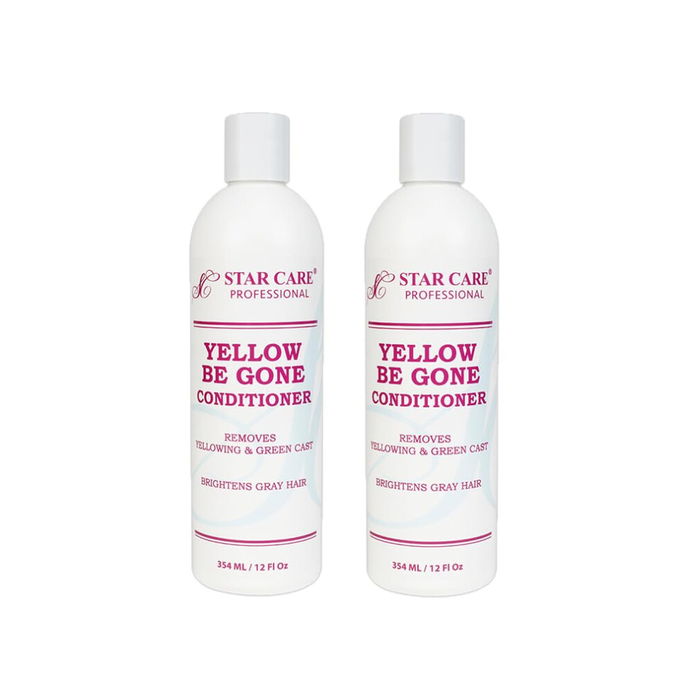 Doc Johnson Star Care Be Gone 12Oz/354Ml (2 Pack Conditioner) Yellow