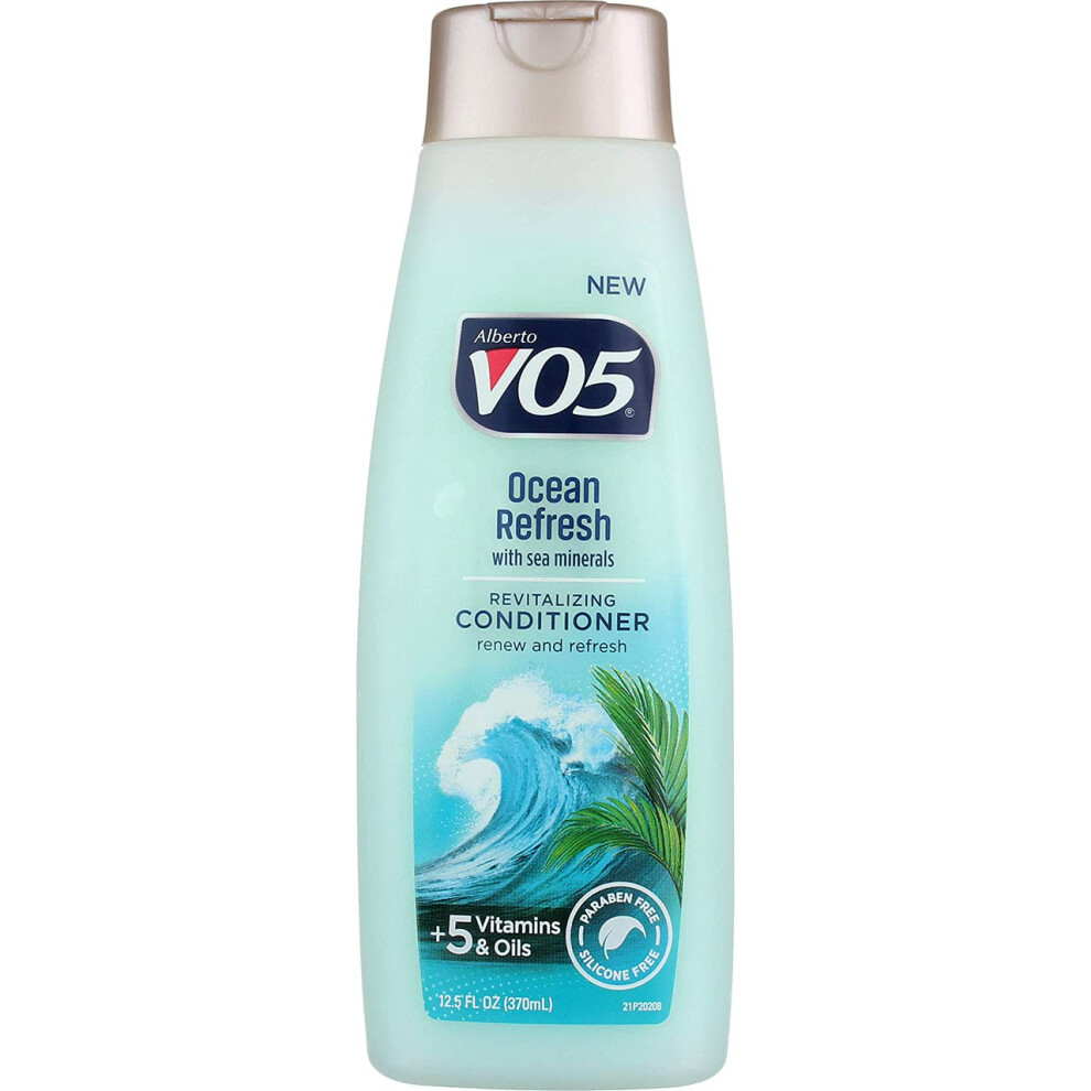 Vo5 Alberto Herbal Escapes Moisturizing Conditioner Ocean Refresh 12.5OZ (Pack of 6)