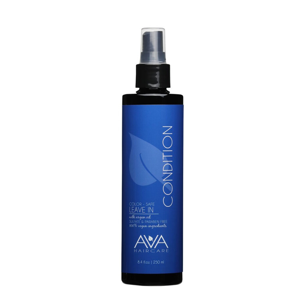 Ava Haircare - Leave-in Conditioner - Vegan  Sulphate Free  Paraben Free  Cruelty Free - Moisturizing Conditioner (8.4oz)