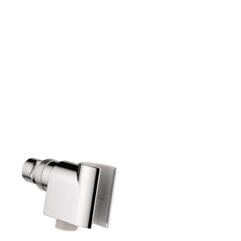 hansgrohe Robust Construction Handheld Shower Head HolderModern in Chrome  04580000