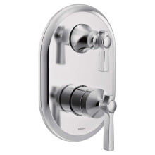 Moen UTS2411 Flara M-CORE 3-Series 2-Handdouche Trim met Geïntegreerde Overgangsventiel, Ventiel Vereist, Chroom