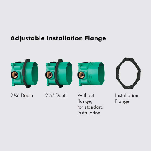 Hansgrohe Hansgrohe Rough  iBox Universal Plus with Service Stops  ""  01850181 2