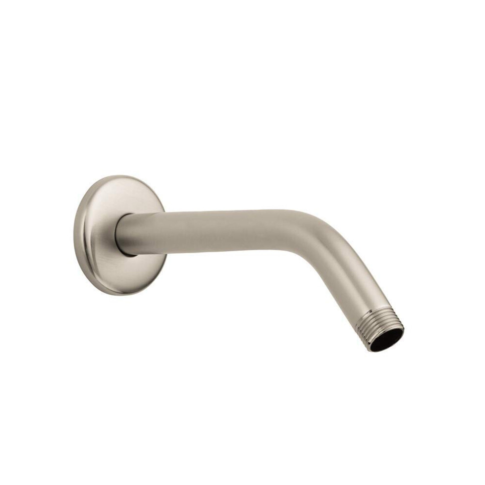 hansgrohe Extended Length 9-inch Modern Showerarm in Brushed Nickel  for Wall Mount Showerhead  04186823