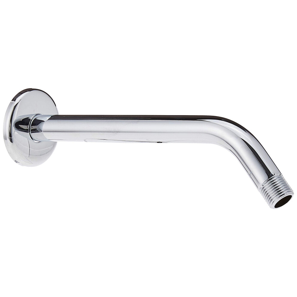 hansgrohe Extended Length 9-inch Modern Showerarm in Chrome  for Wall Mount Showerhead  04186003