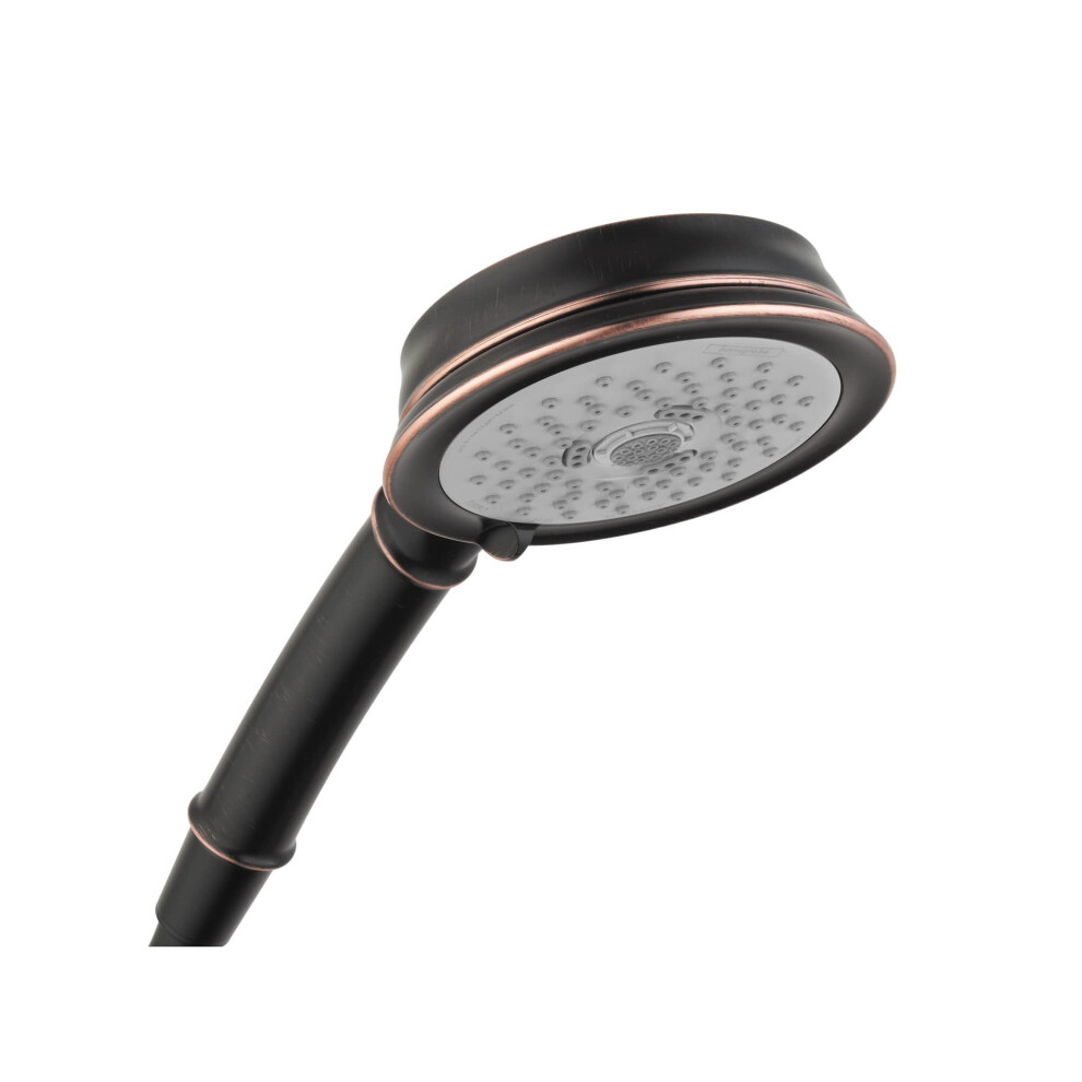 hansgrohe Croma 100 Classic Low Flow 5-inch Handheld Shower Head Classic 3 Full  Pulsating Massage  Intense Turbo 04753920  Rubbed Bronze