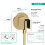 Hansgrohe hansgrohe Χειροκίνητο Ντους Σύνδεση Τοίχου 1/2-ιντσας Πολυτελές Χρυσό, 26888991 2