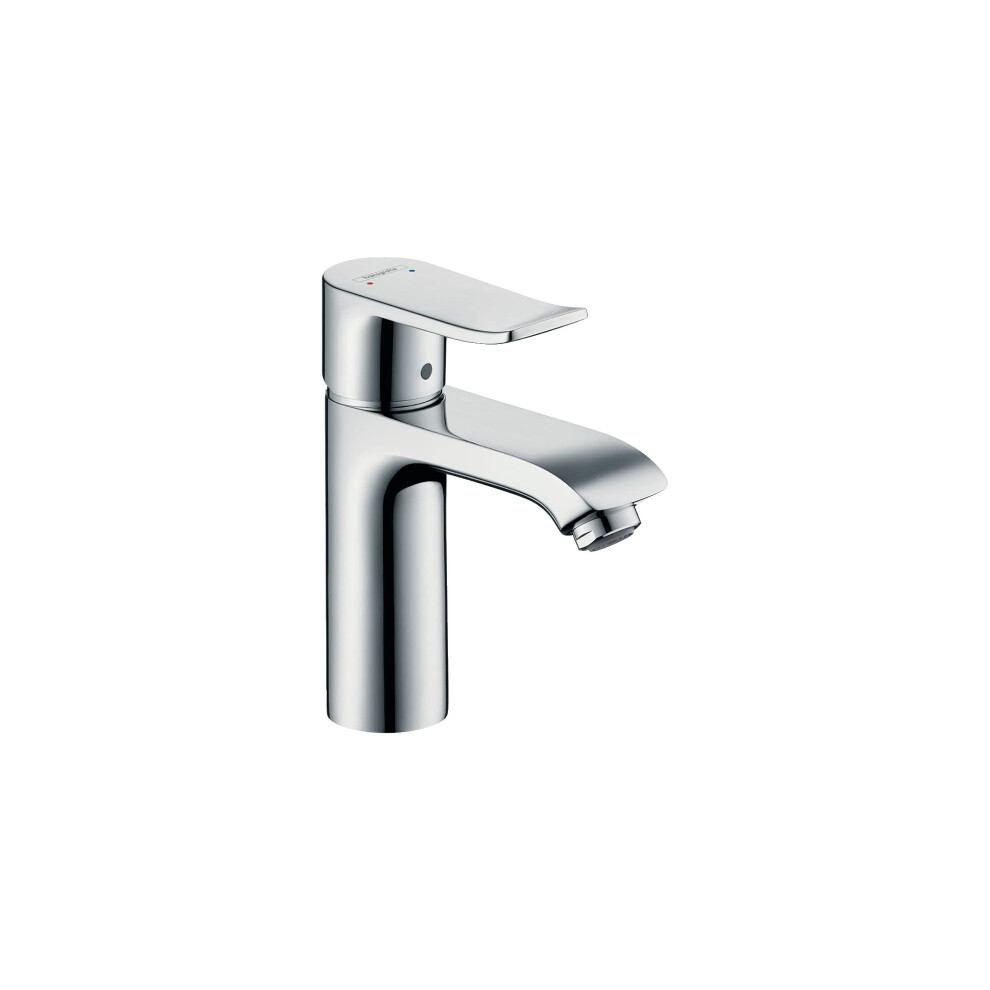 hansgrohe Metris Modern Upgrade Easy Install 1-Handle 1 7-inch Tall Bathroom Sink Faucet in Chrome  31080001