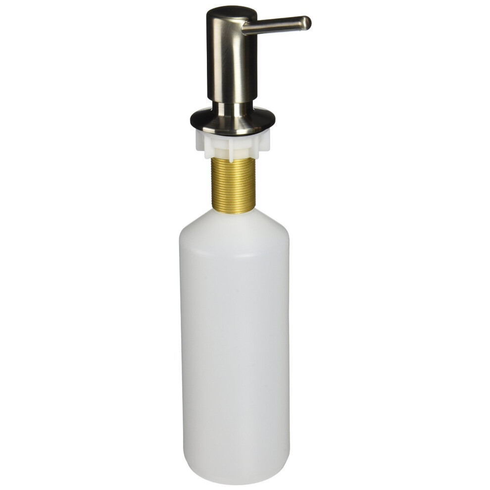 hansgrohe Bath and Kitchen Sink Soap Dispenser  Contemporary Premium Modern in Stainless Steel Optic  04539800 Small