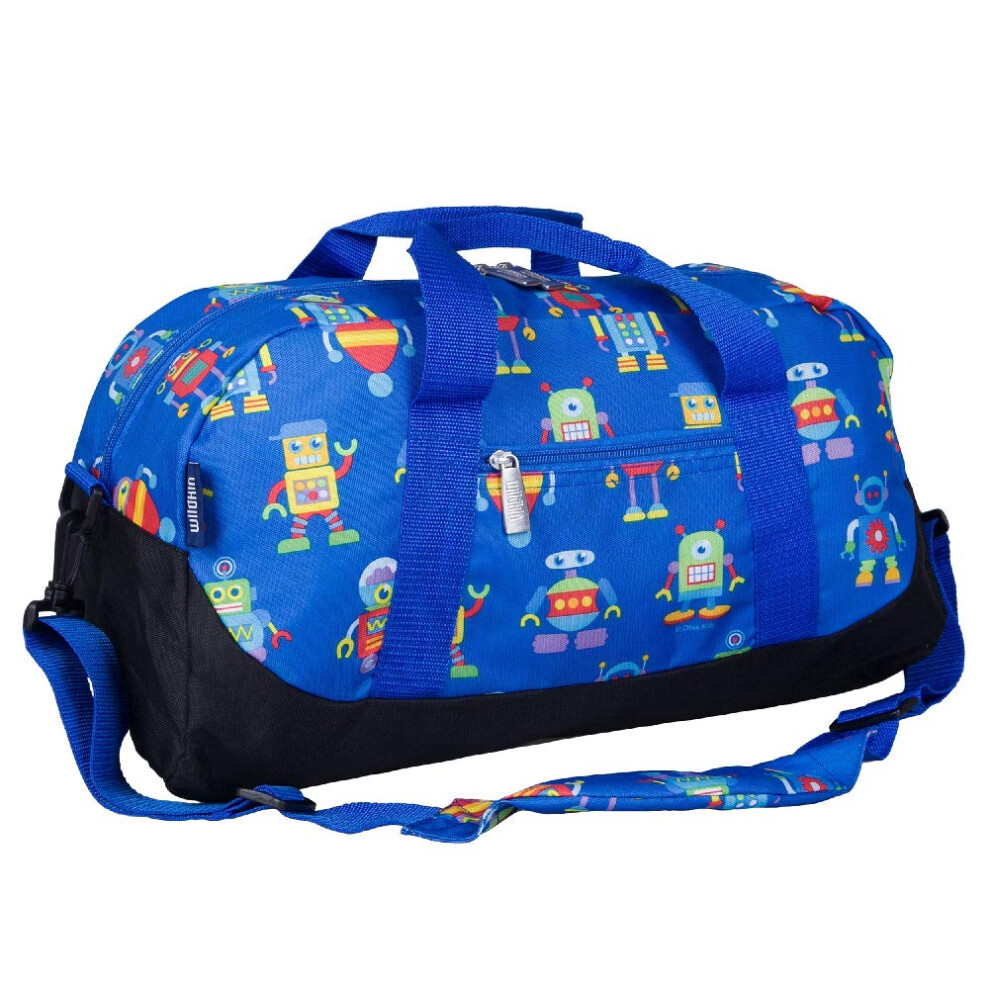 Wildkin Kids Overnighter Duffel Bags for Boys & Girls  Perfect for Early Elementary Sleepovers Duffel Bag for Kids  Carry-On Size & Ideal fo-image-OPC-PFNGK5D-NEW