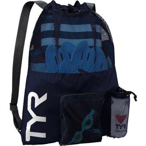 TYR TYR Big Mesh Mummy Backpack  Navy  One Size