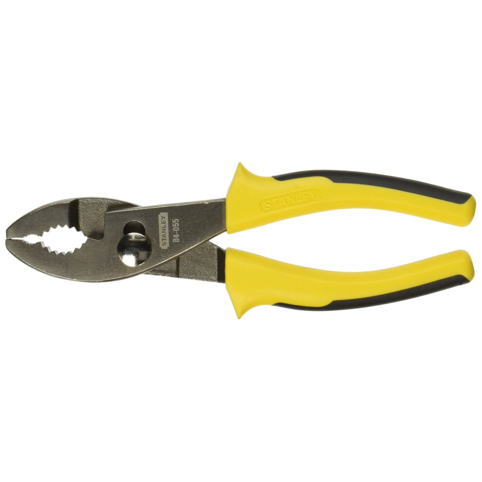 Stanley 84-055 Bi-Material Slip Joint Plier  6 Inch