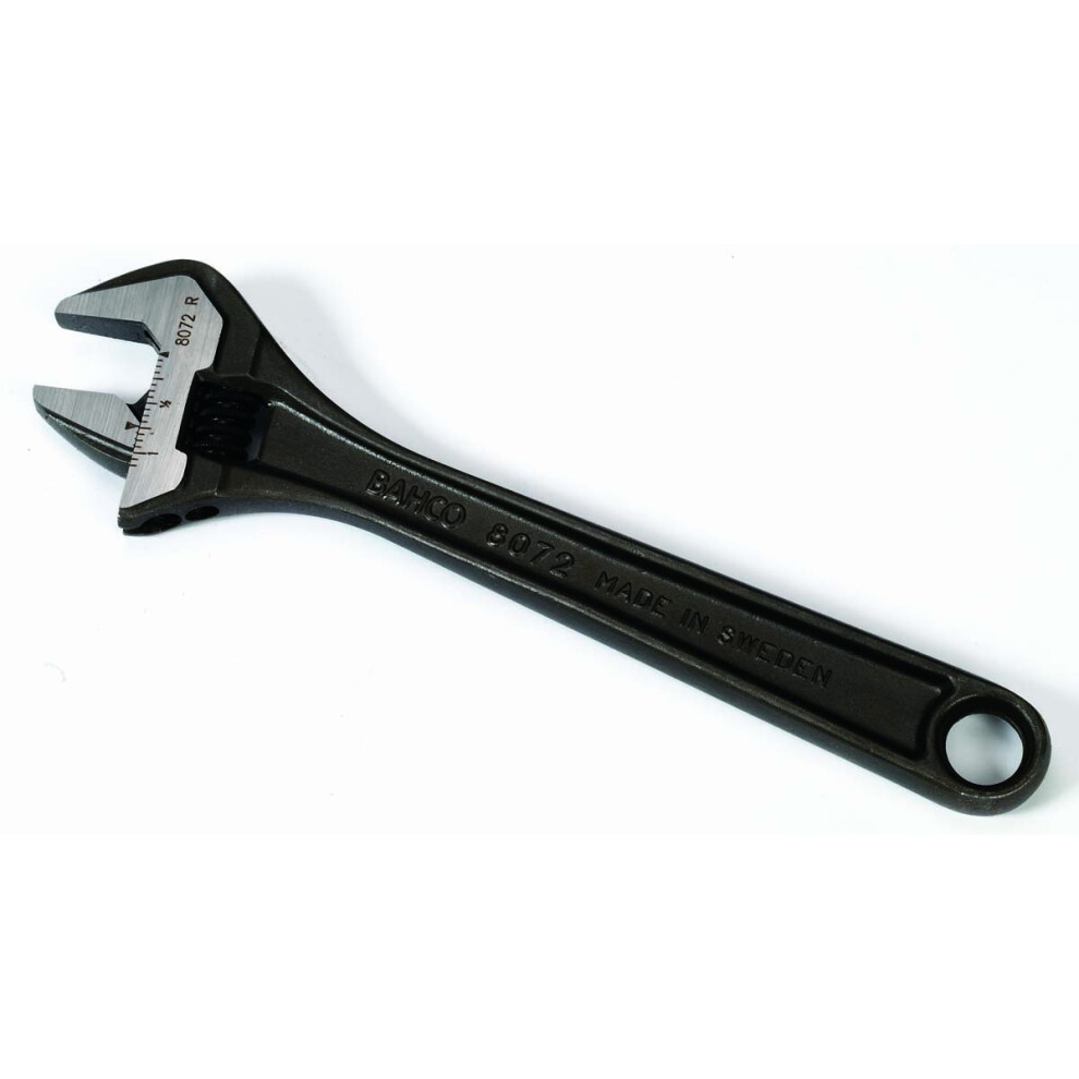 Bahco 8072 R US Adjustable Wrench  10-Inch  Black