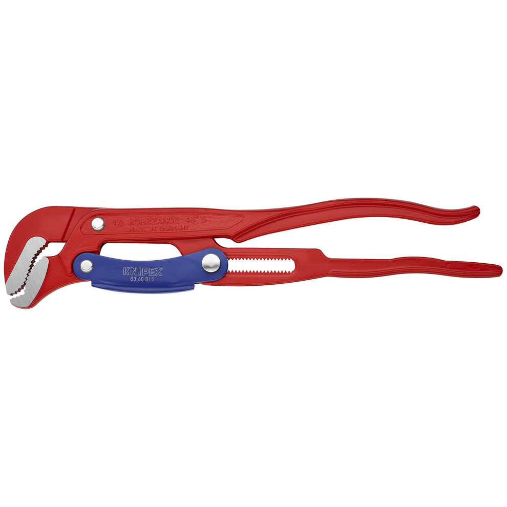 KNIPEX Tools - Swedish Pattern Pipe Wrench  S-Shape Fast Adjust (8360015)