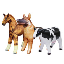 Jet Creations Inflatable Animal Trio: Cow Horse German Shepherd Toy for Endless Fun Decor Party Balloons for Kids Adults Birthday Hallow