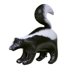 Jet Creations 30"" Tall Inflatable Skunk Black White Realistic Wildlife Animal Figure for theme Parties Pool Fun Home Yard D?cor Toy f