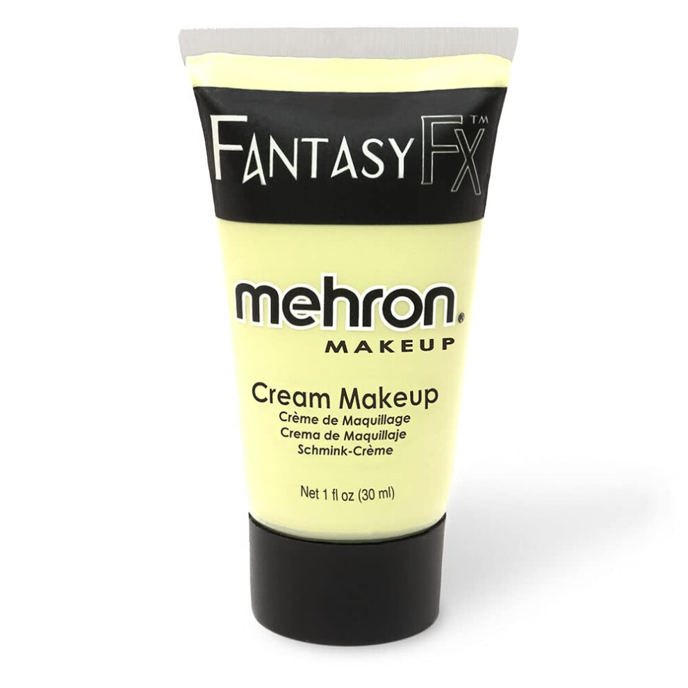 Mehron Makeup Fantasy FX Cream Makeup | Water Based Halloween Makeup | Glow In the Dark Face Paint & Body Paint For Adults 1 fl oz (30ml) (G